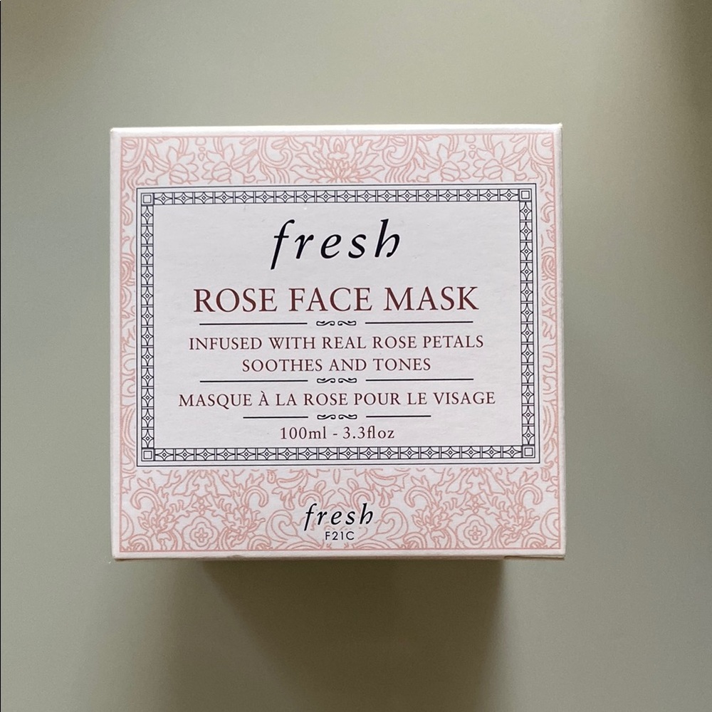 Fresh Rose Face Mask - Pink